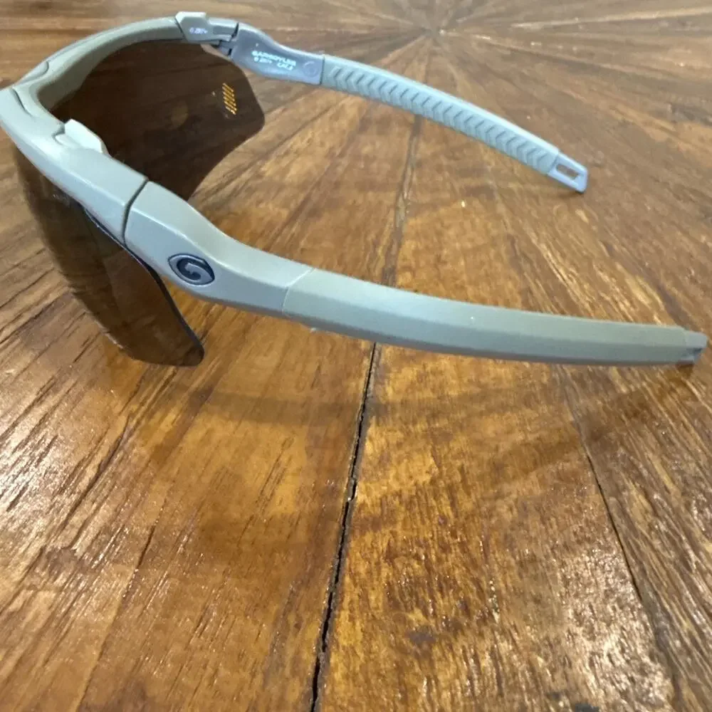 Gargoyles Trench Sunglasses Gray Green Frame / Smoke Lens Italy